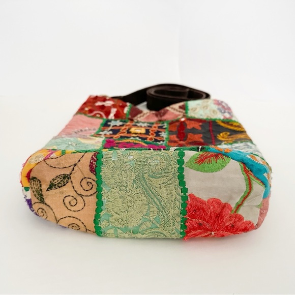 Fairtrade Patchwork Crossbody Bag•Sustainable - Picture 2 of 14